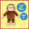 KIDS PREFERRED Curious George Monkey Stuffed Animal Plush Toys Soft