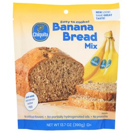 Chiquita Banana Bread Mix 13.7 oz (1 Box makes 12 Delicious Slices) by Chiquita