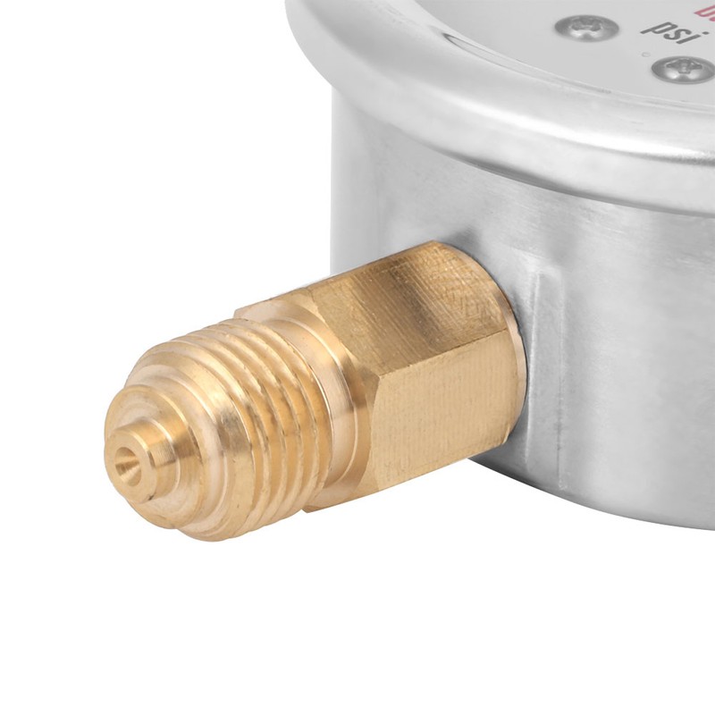 TS PGG604-1bar 1/4 BSP Y60 Radial Oil Filled Pressure Gauge