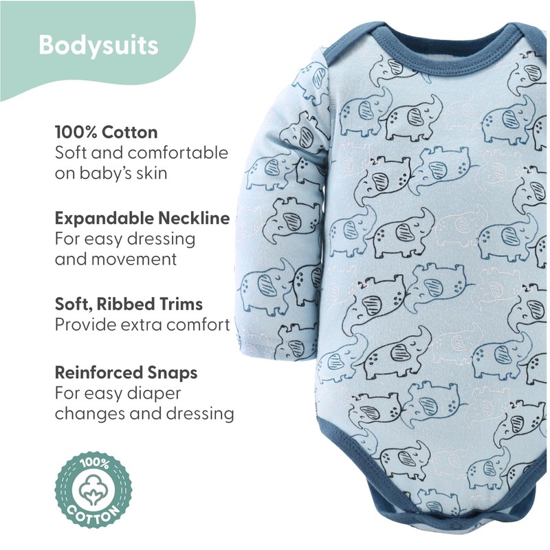 The Peanutshell Baby Layette Gift Set for Boys - 30