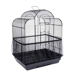 Cubierta de jaula de pájaros de 4 colores Cubierta de jaula de pájaros Receptor de semillas Malla de nylon ventilada Receptor de semillas de jaula de pájaros Receptor de semillas de jaula de pájaros de gran tamaño Protector de semillas (# 2)