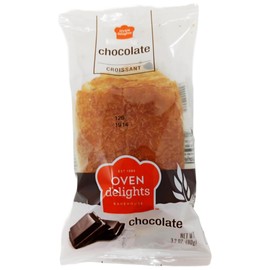Oven Delights Chocolate Croissants – (3.2 oz) | Premium French‑Style Bake‑and‑Serve Pastries Pack of 12