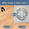 DeMissir 4x6 Office Rugs for Rolling Chair On Hardwood, Desk