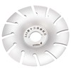 Wood Carving Disc Shaping Wheel 125mm Stainless Steel 12T Accessory