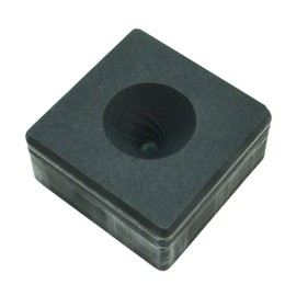 3oz High Density Graphite Mini Conical Mold- Assy Gold Silver Black Sand Cone