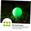 BESPORTBLE Automatic Light-Absorbing Fluorescent Golf Balls Night Golf Balls 6pcs