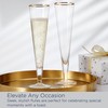 Mikasa Gold Champagne Flutes, Set of 2