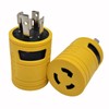 Parkworld 885026 Generator Adapter 4-Prong 30 AMP Locking L14-30P Plug