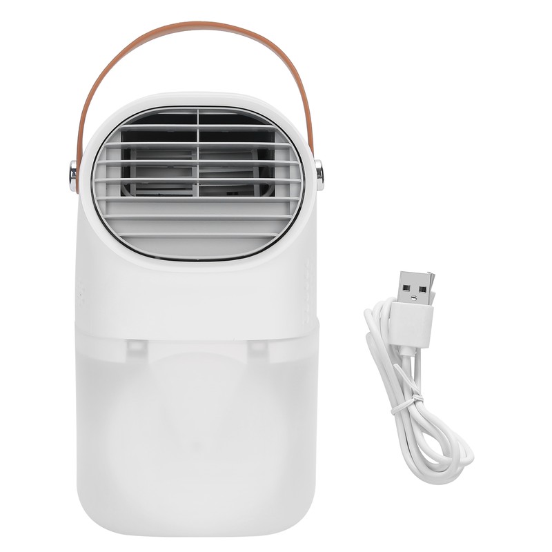 USB Desktop Portable Air Conditioner Fan Negative Ion Air Cooler