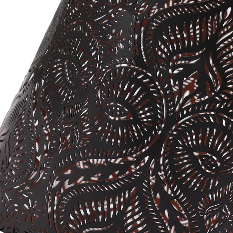 Wrought Iron Lamp Shade Iron Detachable Hollow Carved Modern Lampshade
