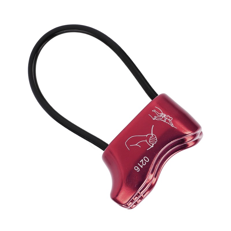 Rappel Device Aluminum Magnesium Alloy ATC Rappelling Descender for Outdoor