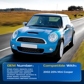 ARANA Liftgate Struts for Mini Cooper 2002-2014, Rear Hatch Lift Support Tailgate Shocks Fits 2002-2014 Mini Cooper Base/Checkmate/Chili/Luxury/Park/Pepper/S/Salt/Seven/Sport, 2 Pcs