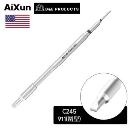 Aixun C245 Solder Iron Tip, C245-911, NEW CUSTOM TIP FROM AIXUN!!