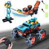 2 in 1 Transform RC Monster Truck with Mini Car