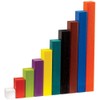 hand2mind Wooden Cuisenaire Rods with Trays, Math Manipulatives, Montessori Math