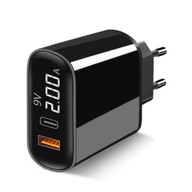 SENTASI USB C Charger with LED Indicator, 18W Charger