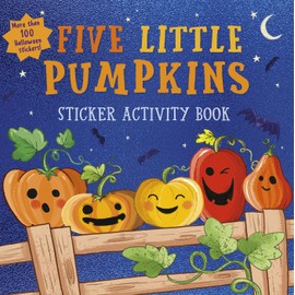 Five Little Pumpkins sticker activity book