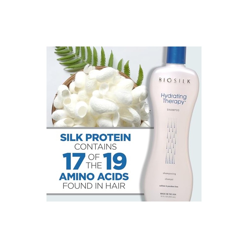 Biosilk Hydrating Shampoo, 12 Ounce