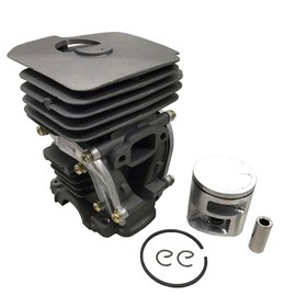 GardenPal Cylinder Piston Kit Fits Husqvarna 435 435E 440 440E Jonsered CS2240 Replaces 504 73 51-01, 504735101