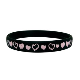 Spark Non X Feminine Bracelet Heart Black