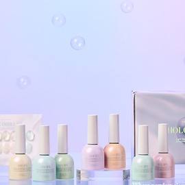 classic nail Balagel Holoshell powder gel + 30 parts / 발라젤 홀로쉘 파우더젤+파츠 30개