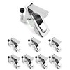 QWORK 8PCS Compression Latch Lock Trigger Latch Lock, Zinc Alloy