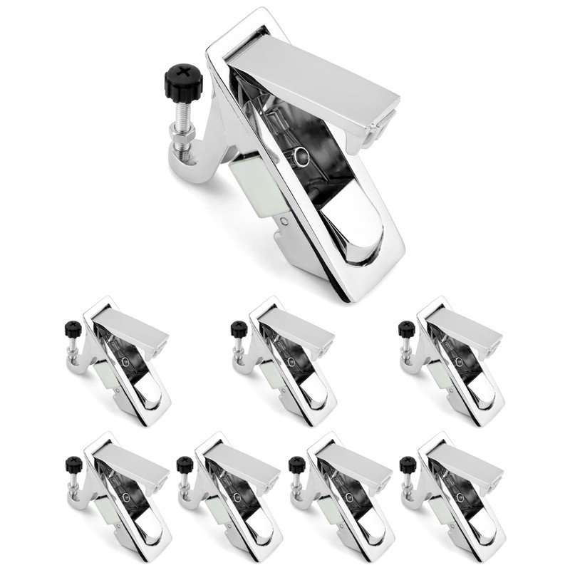 QWORK 8PCS Compression Latch Lock Trigger Latch Lock, Zinc Alloy