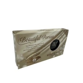 Necklace Gift Set - WishPearl Cultured Freshwater Pearl in Oyster with Silver Pendant and Chain - Unique Jewelry Kit for Women - Perfect for Birthdays, Anniversaries, and Special Occasions "Beautiful Person"