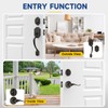 Front Door Handle and Deadbolt Set, Front Door Lock Set,
