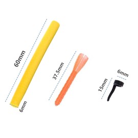 shirylzee 12 Pcs Carp Fishing Zig Rig Kit - High Buoyancy EVA Foam Sticks, Zig Aligners & Foam Loading Tools in Storage Box - Complete Zig Bait Making Set,Buoyant Rig Essentials