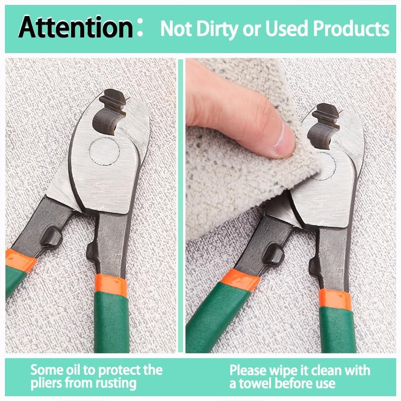 LEONTOOL Cable Handy Cutter, Cable Cutter for Wiring, Handy Cable