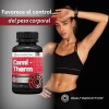 HealthAddiction Carnitherm – L-Carnitina, Té Verde y Cromo – Quema
