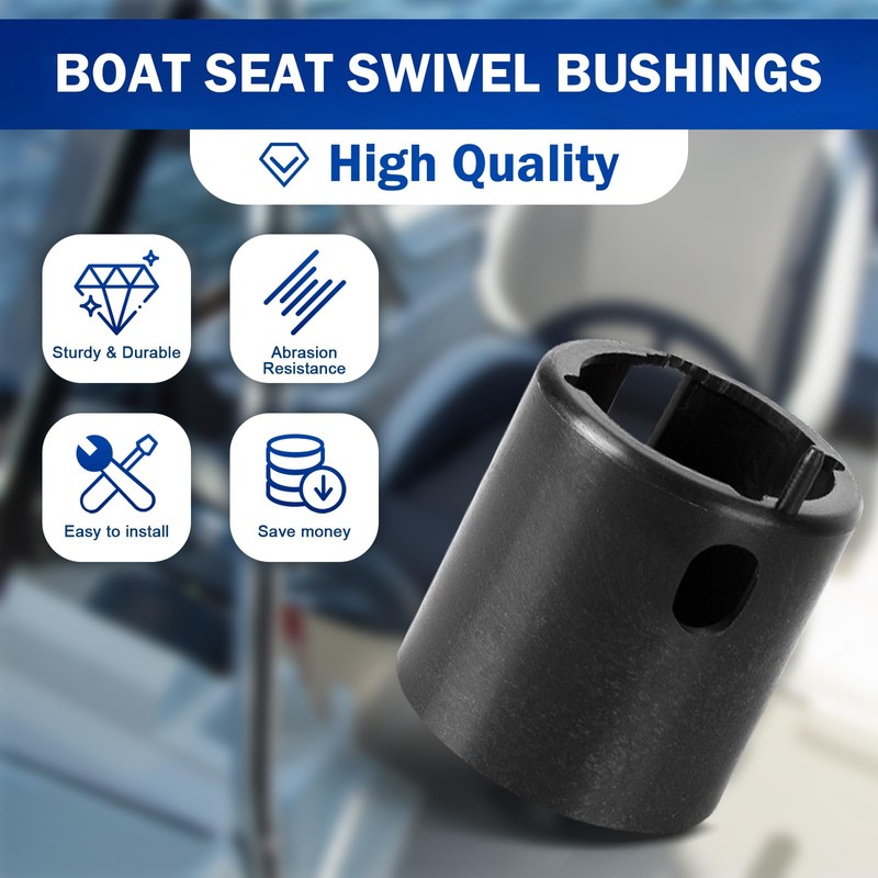 2171000 TRAC-Lock Boat Seat Swivel Bushing fit for Springfield 2-3/8"