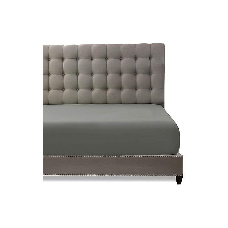 Fitted Sheet 100% Egyptian Cotton 600 Thread Count 16"/40CM Extra