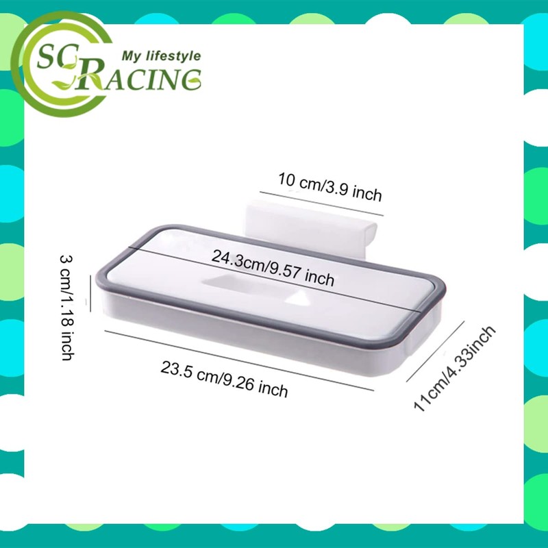 SC RACING Portable Trash Can Kitchen Outdoor Car Portable Easy