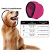 Dog Ear Covers, Windproof & Noise-Proof Pet Ear Head Wrap