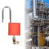 Safety Padlock Industrial Aluminum Steel Lock Beam Anodized Isolation Lockout