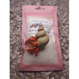 Hermit Crab Habitat Kit, Natural Coconut Hides x 1, Food Treats 10 assorted Shells, 2 x Feeding Bowls and wooden spoon & 5 artificial plants