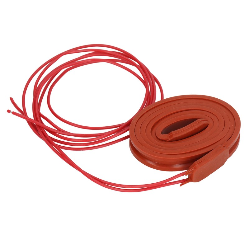 80W Silicone Heating Belt Waterproof Flexible Heater Wrap Self Control