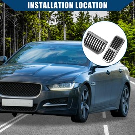 Hihaha Brake Pedal Pad Gas Accelerator Pedal Set Cover for Land Rover /2pcs