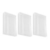 Kisangel Plastic Cassette Holder Cassette Tape Storage Tape Cases Audio