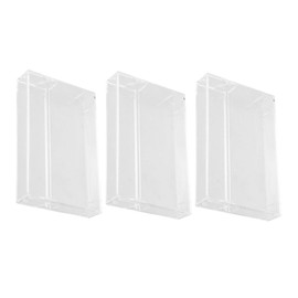 Kisangel Plastic Cassette Holder Cassette Tape Storage Tape Cases Audio Storage Products
