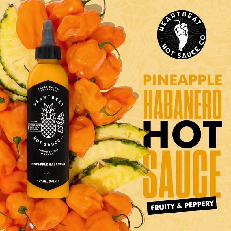 Heartbeat Hot Sauce Co. | Pineapple Habanero, 6 oz.