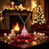YTDYTD Pink Cubic Zirconia Christmas Tree Necklace
