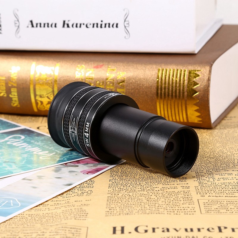 Black 4mm 1.25" 58 Degree Planetary Deep Sky Objects Eyepiece
