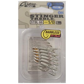 Owner (Owner) Triple Hooks, Stinger Stbl – 66 # 1/0 Hook