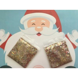 the glitters world Winter Limited Edition Christmas Time Glitter 3 Mix Acrylic Gel Nail Art-US-tsp