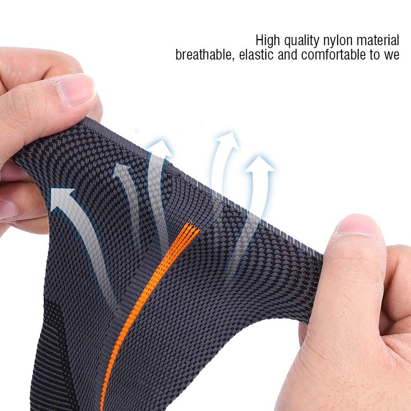 Keenso Ankle Support Brace, Compression Breathable Foot Elastic Protective Belt
