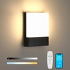 Lightsjoy 18W Outdoor Light Dimmable IP65 Waterproof Outdoor Lamp with