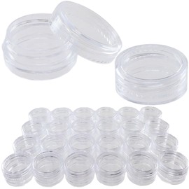 Princess-style Nail Case, Bead Case, Acrylic Container, Divider Container, Set of 24